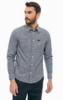 Рубашка в клетку с нагрудными карманами Lee