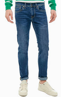Зауженные синие джинсы с низкой посадкой Hatch Pepe Jeans