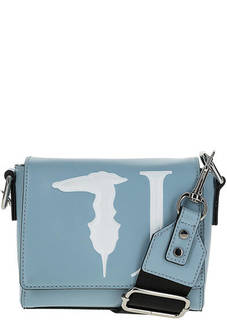 Маленькая сумка с широким плечевым ремнем Trussardi Jeans