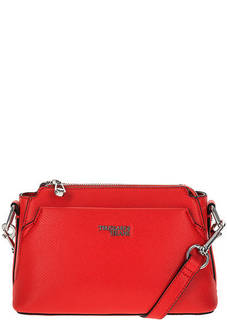 Маленькая красная сумка через плечо Trussardi Jeans