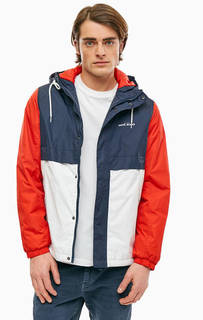 Разноцветная куртка с капюшоном и карманами Pepe Jeans
