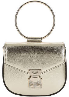 Маленькая сумка с металлической ручкой Guess