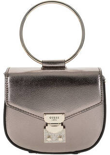 Маленькая сумка с металлической ручкой Guess