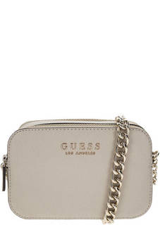 Маленькая сумка через плечо с двумя отделами Guess