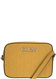 Маленькая сумка через плечо с тиснением Guess
