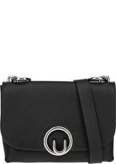 Черная сумка из зерненой кожи Rebecca Minkoff