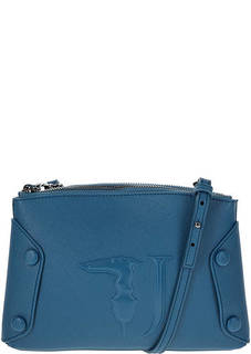 Маленькая сумка с тремя отделами Trussardi Jeans