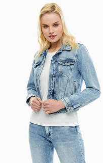 Джинсовая куртка на болтах с карманами Pepe Jeans