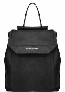 Кожаный рюкзак с откидным клапаном Piquadro