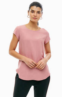 Розовая блуза из вискозы Vero Moda