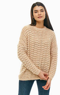 Бежевый свитер свободного кроя Only