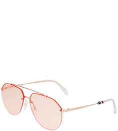 Солнцезащитные очки с бежевыми линзами Tommy Hilfiger