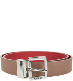 Двусторонний ремень со съемной пряжкой Guess