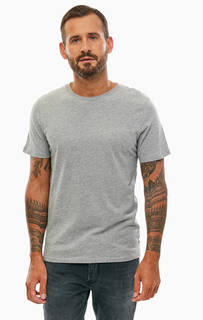 Однотонная хлопковая футболка Jack & Jones