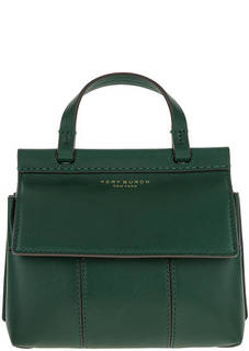 Маленькая кожаная сумка через плечо Tory Burch