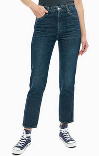 Зауженные джинсы с заломами Retro-Slim Wrangler