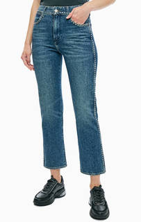 Джинсы прямого кроя с металлической отделкой Retro-Straight Wrangler