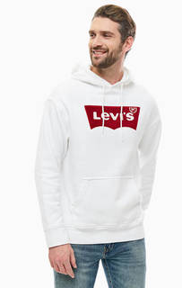 Белая толстовка из хлопка Levis®