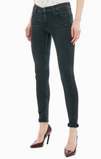 Черные джинсы с заломами 710 Super Skinny Levis®