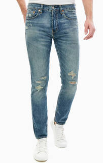 Рваные джинсы с низкой посадкой 512™ Slim Taper Levis®