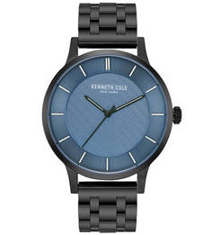 Часы с черным металлическим браслетом CLASSIC Kenneth Cole