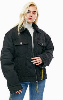 Утепленная короткая куртка из денима Cheap Monday