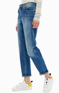 Синие джинсы бойфренд с застежкой на молнию и болт New Juice Gas