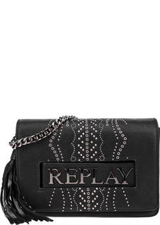 Сумка через плечо с откидным клапаном Replay