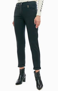 Базовые хлопковые брюки зауженного кроя Pennyblack