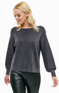 Джемпер из вискозы с вырезом-лодочкой Pennyblack