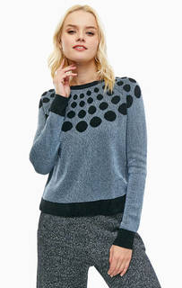 Трикотажный джемпер в горошек Pennyblack