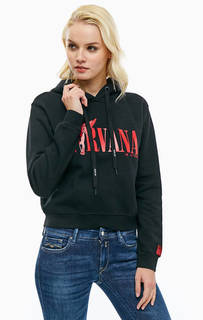 Хлопковая толстовка с контрастным принтом Replay