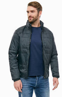 Черная куртка со скрытым капюшоном Replay