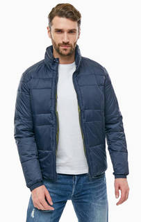 Синяя куртка со скрытым капюшоном Replay