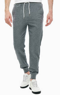 Хлопковые брюки джоггеры с лампасами Diesel