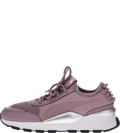 Сиреневые летние кроссовки из текстиля Puma
