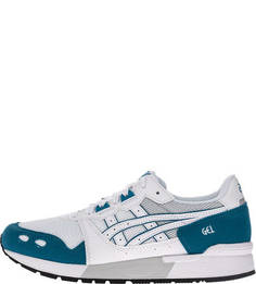 Летние белые кроссовки на шнуровке Asics Tiger