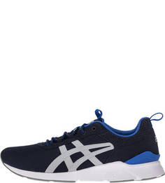 Текстильные кроссовки синего цвета Asics Tiger