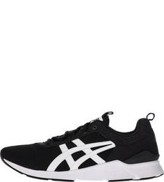 Текстильные черные кроссовки с принтом Asics Tiger