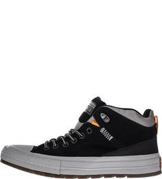 Высокие замшевые кеды на шнуровке Converse