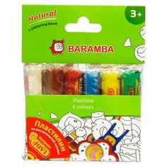 Пластилин BARAMBA Натуральный 6
