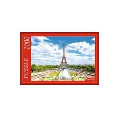 Пазл Рыжий кот Эйфелева башня и