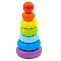 Пирамидка Alatoys Колечки 7