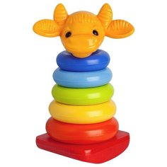 Пирамидка Росигрушка Бычок 9238