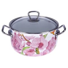 Кастрюля Интерос Орхидея 31 л