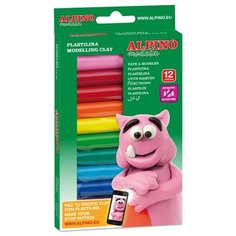 Пластилин ALPINO 200 г 12