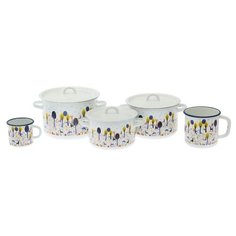 Набор посуды Эмаль Уральский