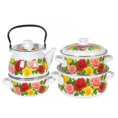 Набор посуды КМЗ Розовый рай 7