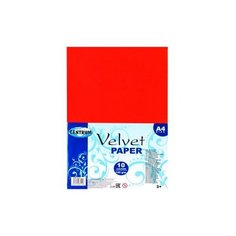 Цветная бумага бархатная Centrum