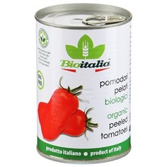 Томаты очищенные целые в Bioitalia